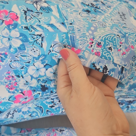 NWT Lilly Pulitzer Sz L Skipper Pullover " Lilly Loves North Carolina. - Picture 7 of 12